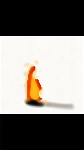 Satisfying Fire Animation Loop 🔥 | Perfect 2D Flame Shorts #shorts #animation