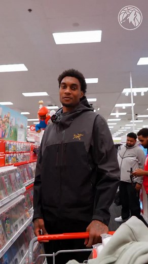 Jaden’s in the holiday spirit. 🥹 | Minnesota Timberwolves