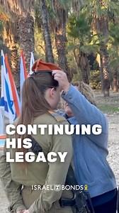 Congratulations to Maya on completing her IDF training in honor of her late brother, Omri. Her courage and determination are an honor to his memory and the Jewish spirit. May Omri’s memory be a blessing 🕯️ Repost: @idf | Israel Bonds