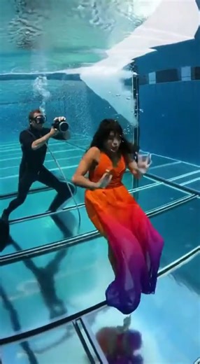 Sudden Pool Collapse | #poolcrack #poolfail #wowmoment