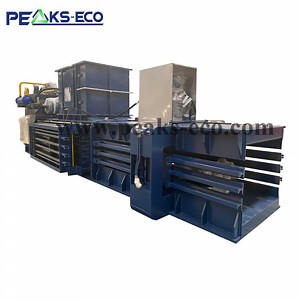 [Hot Item] Palm Thread Mineral Wool Garbage Baler Machine with Conveyor