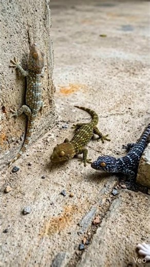 What Is Going On Here...?#wildlife #lizard #geckos