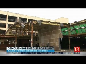 RCA plant demolition
