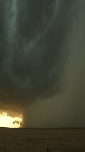 316K views · 10K reactions | Baseball-size hail in this Colorado storm... The sky looked like it was collapsing. A massive, tornado-warned supercell with dark green and orange light and a solid wall of rain pushing forward. A moment from eastern Colorado earlier last season. #ColoradoStorm #SevereWeather #StormChasing #Tornado #ExtremeWeather | Ricky Forbes | Facebook