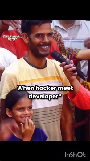 Hacker meats developer 🗿😂 #aniruddhacharya