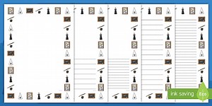 Victorian School Page Borders