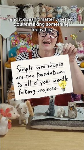 How To Needle Felt Animals - Easiest ever tutorials #needlefelting #feltingbeginner #howtofelt