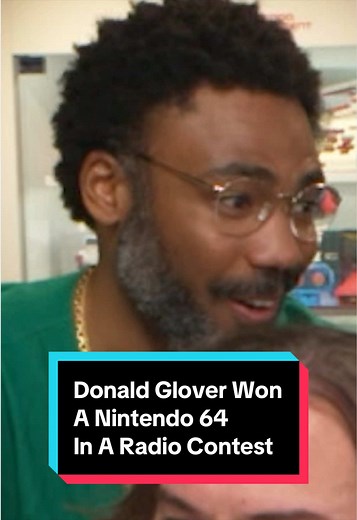 Donald Glover Won Nintendo 64 in Radio Contest