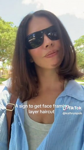 Face Framing Layer Haircut Guide: Haircut 💇‍♀️ #hair