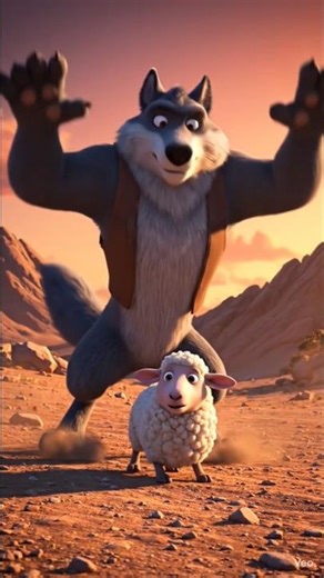 Power of Patience 🐺🔥 | 3D Animated Wolf Story | Cinematic Jungle Reel