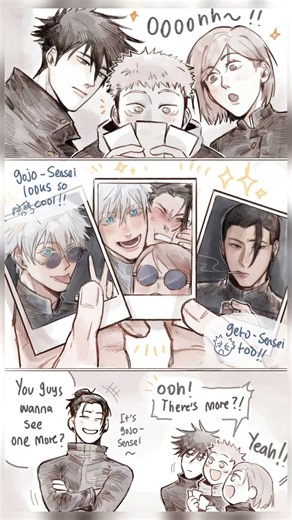 Gojo & Geto Old Photos Reveal 😂🔥 | Jujutsu Kaisen Funny Moment