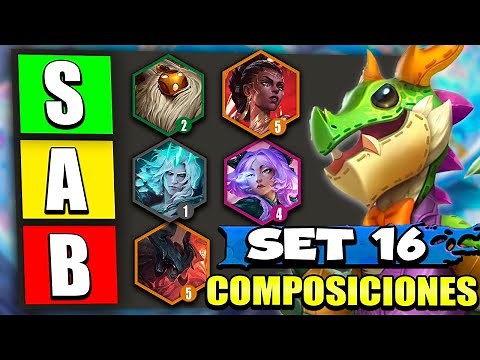 ✅ MEJORES COMPOSICIONES DEL SET 16 TFT 🤯