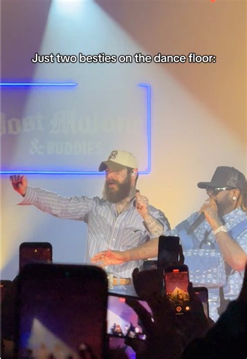 Post Malone and T-Pain Dance Floor Vibes