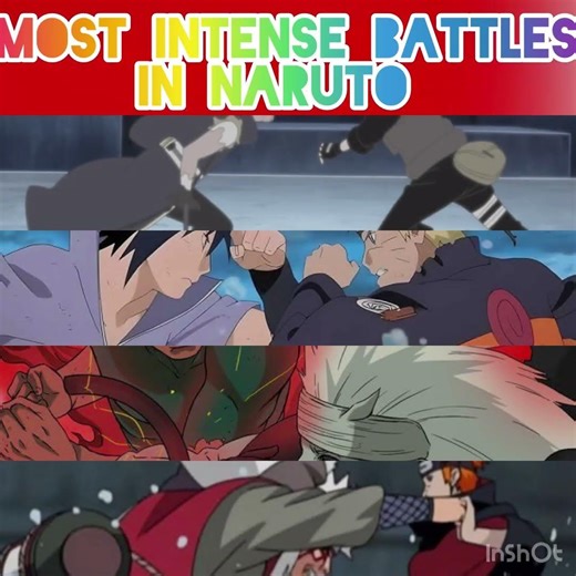#Most intense battles in Naruto