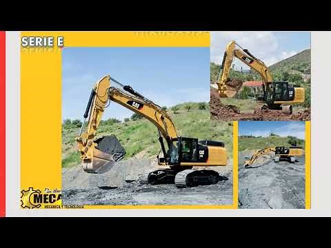 NOMENCLATURA DE EXCAVADORAS CATERPILLAR - DETALLADO