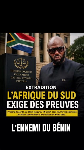 Kemi Séba situation actuelle en Afrique du Sud