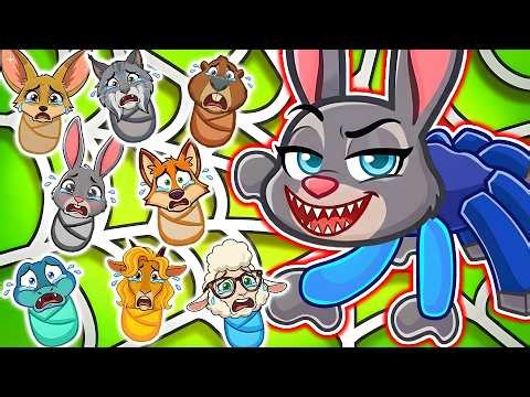 JUDY SPIDER Turned Everyone Into SPIDERS in Roblox! (Zootopia 2)