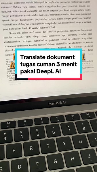 Cara Akurat Menerjemahkan Dokumen Menggunakan DeepL