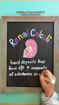 RENAL CALCULI #nursingschool
