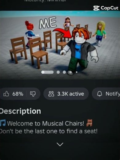 100 music chair scary vs Musical Chair | CAPCUT IS BACK ROBLOX EDIT!