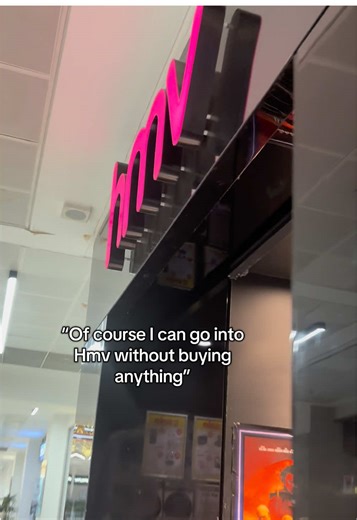 Shopping at HMV: A Relatable Experience