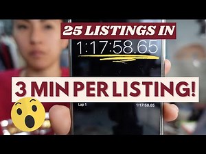 How Quickly Can I List and Crosslist 25 Listings on Poshmark, eBay, Mercari, and More?