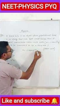 NEET-PHYSICS PYQ -2014 / Meta Gravitation / AMIT KUMAR #jee #neet #physics #youtube #ytshorts #viral
