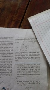 A constant force acts on an object of mass 5 kg for a duration ... | Filo