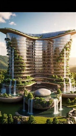 From a Pebble to a Smooth Megastructure | Organic Modern Architecture