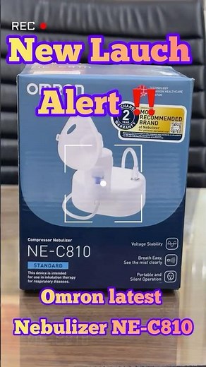Next-Gen Nebulizer is Here! Omron NEC810, Ultra Compact, Super Powerful, Small Size, Big Relief