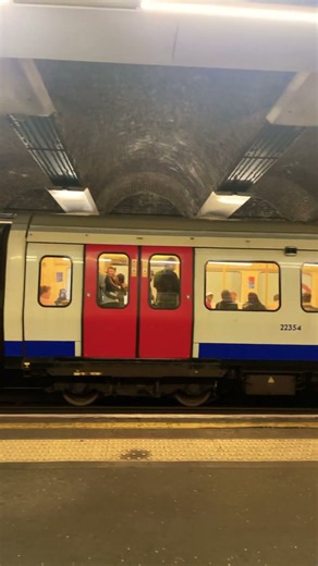 London Underground Train 🚇 #london #metro #tfl #uk # #train