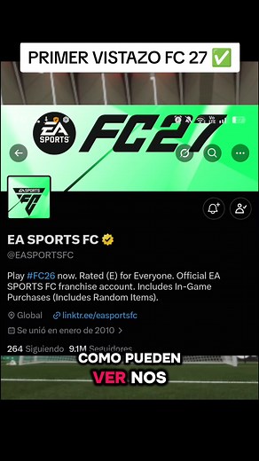 Primer vistazo oficial a FC 27: tráiler y novedades