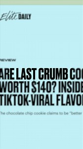 The most daring, audacious, and damn delicious cookies you've ever tasted. Beyond your wildest cookie fantasies. Yes, even those ones. | Last Crumb