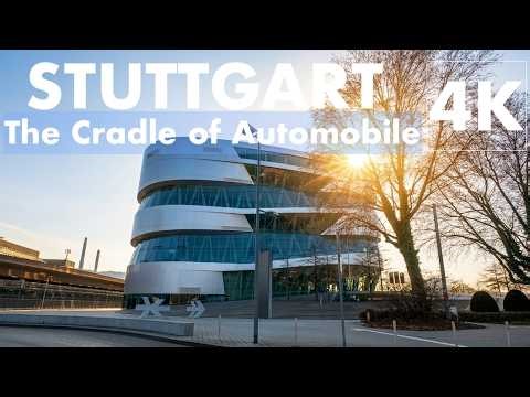 Stuttgart 4K: The Cradle of the Automobile | From City Center to Mercedes-Benz Museum