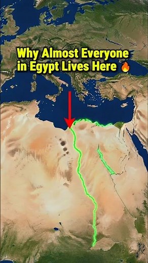This River Controls Egypt’s Population 🚨🌊