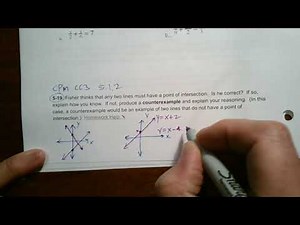 CPM CC3 Section 5.1.2 #5-19 (lines and points of intersection)