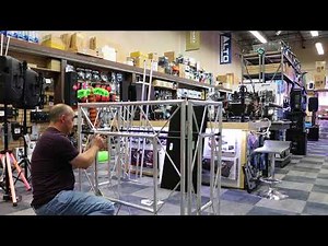 Look like a Pro With ADJ PRO DJ table Event Table II, Portable Professional DJ Event Table