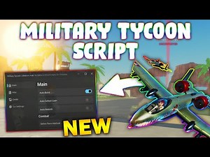 *NEW* Military Tycoon Script (PASTEBIN 2025) (AUTOFARM XMAS , AUTO BUILD, INFINITE MONEY, KILLAURA)