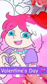 Coloring Valentine’s Day Kimmi The Clown 🫶🏼 #valentinesday #art #coloring #drawing #ohuhumarkers