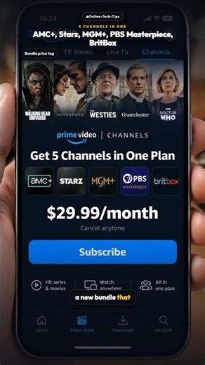 Prime Video's New $29.99 Bundle Could Save You Money