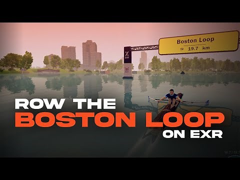 Experience EXR: Boston Loop Virtual Row | 90-Min Row Along | For All Rowers