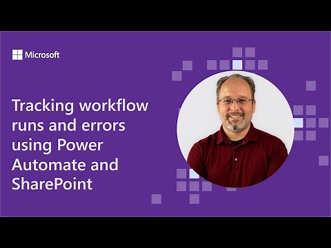 Tracking workflow runs and errors using Power Automate and SharePoint