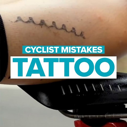 The dreaded chainring tattoo!! 😱 | Global Cycling Network