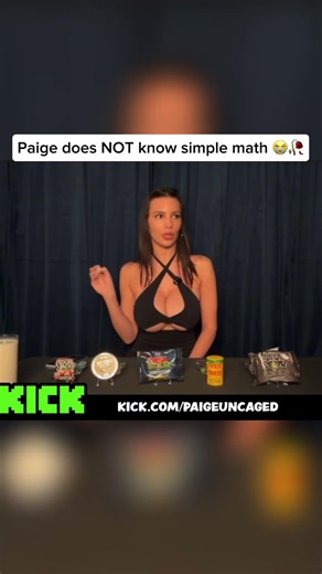 Paige does NOT know simple math 😂