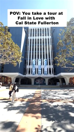 CSUF Campus Tours and Visit Programs | Take a campus tour at Fall in Love with Cal State Fullerton and see what makes CSUF the place to be 🧡💙 🔗 RSVP through the link in bio | Instagram