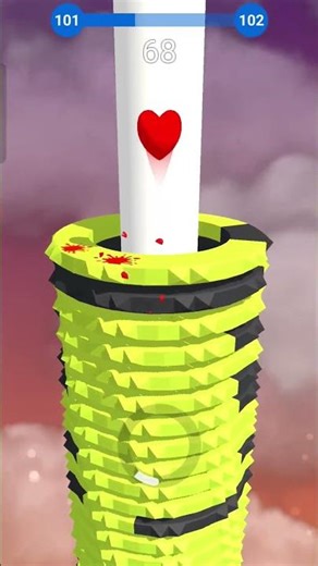 Fhir se jitgy 💀 Stack ball game #stackball #gaming