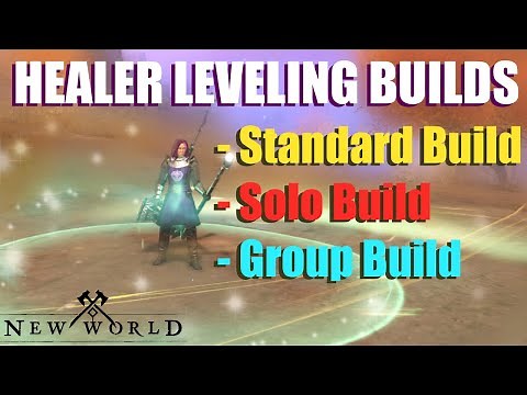 New World Healer/Lifestaff Leveling Build | Solo Build | Group Build | Standard build