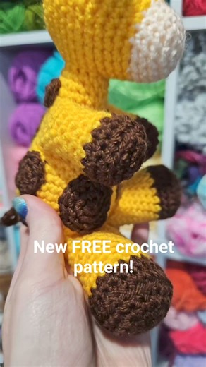 Meet Gerald the Giraffe, my newest free crochet pattern! I have to say, he is probably one of my new favorites. I love him so much! Some of my testers made him in unique color combos and plush yarn. I love them all! 🤩 https://www.thenicolechase.com/patterns/gerald-the-giraffe #thenicolechase #geraldthegiraffe #amigurumi #crocheting #crochetallday #amigurumicrochet #crochetgiraffe | Nicole Chase Crochet Patterns