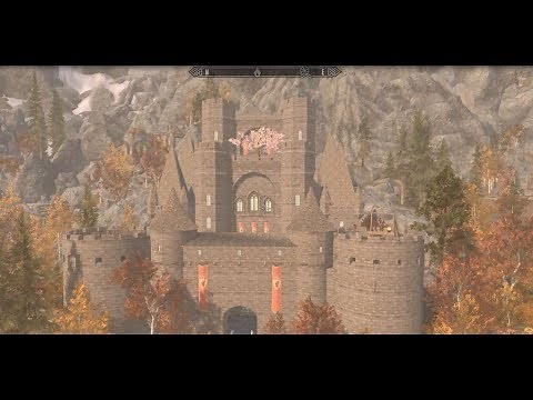 Dragonfall Castle - Skyrim Special Edition House Mod