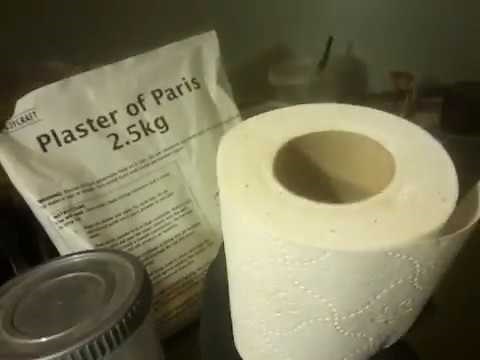 Home Made Sculptamold Alternative. Quick, Easy and Very Cheap